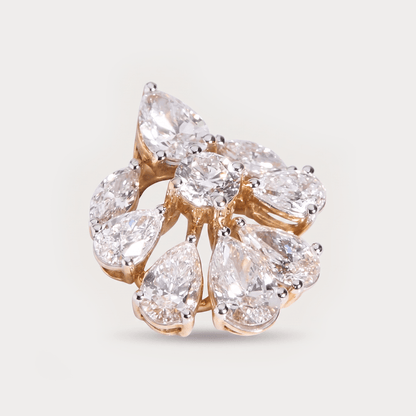 Glimmerfall Mini-Solitaire Diamond Pendant