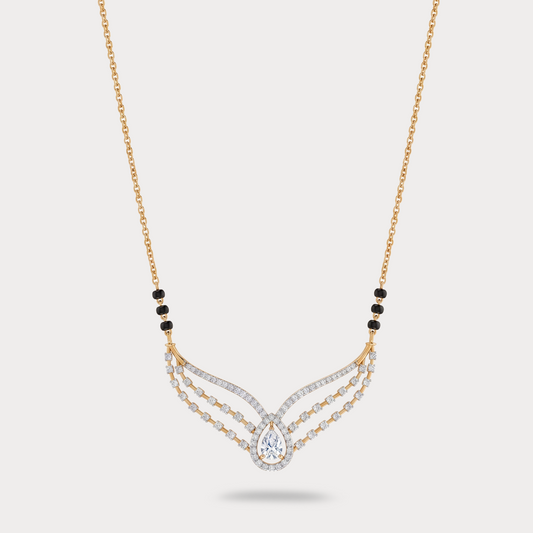 Sacred Light Diamond Mangalsutra
