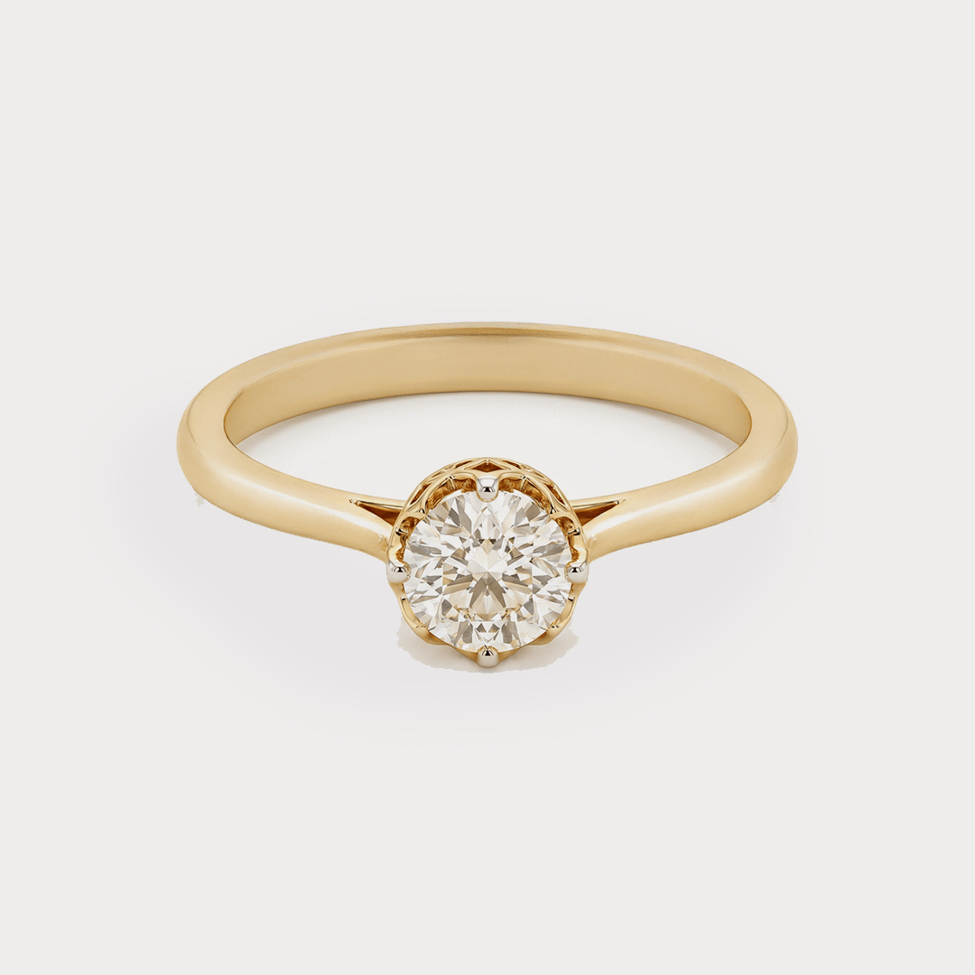 Dewdrop Diamond Rings