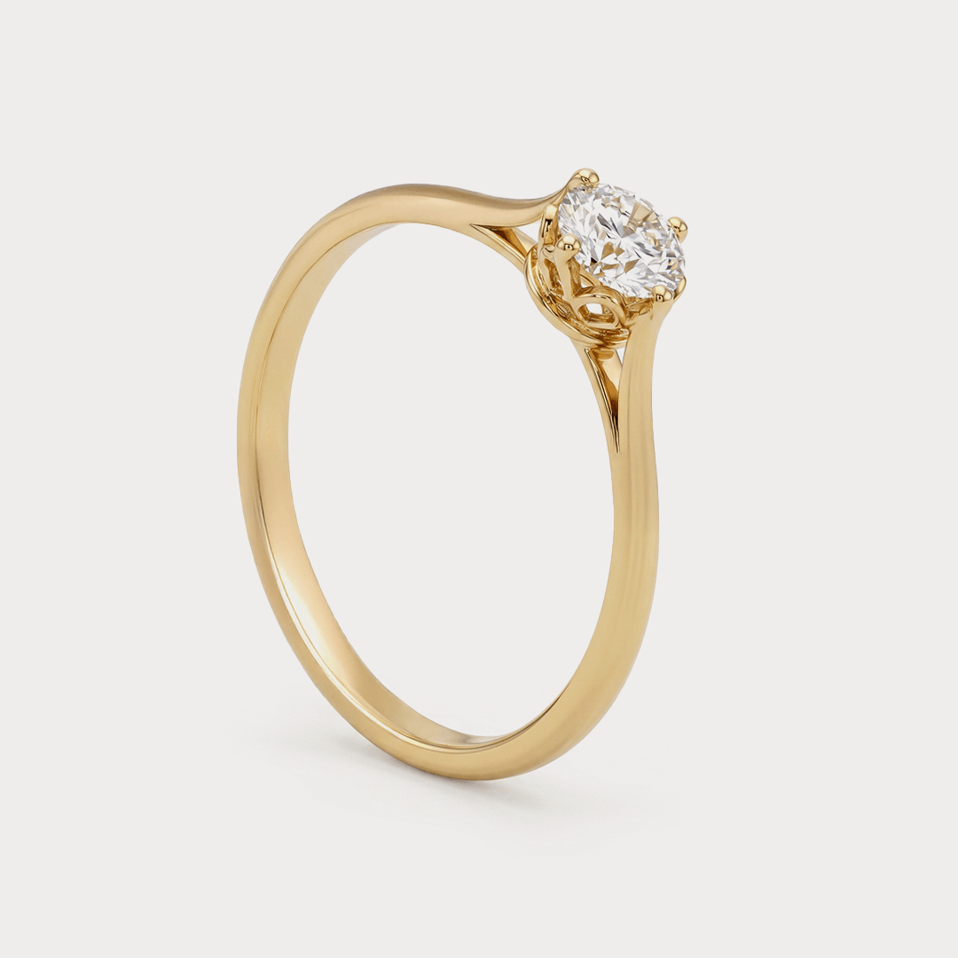 Dewdrop Diamond Rings