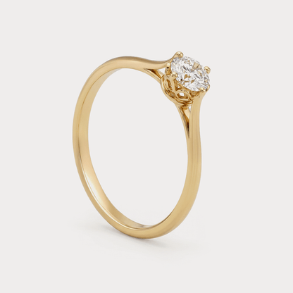 Dewdrop Diamond Rings