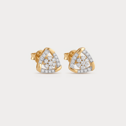 Stellato Nakshatra Diamond Earrings