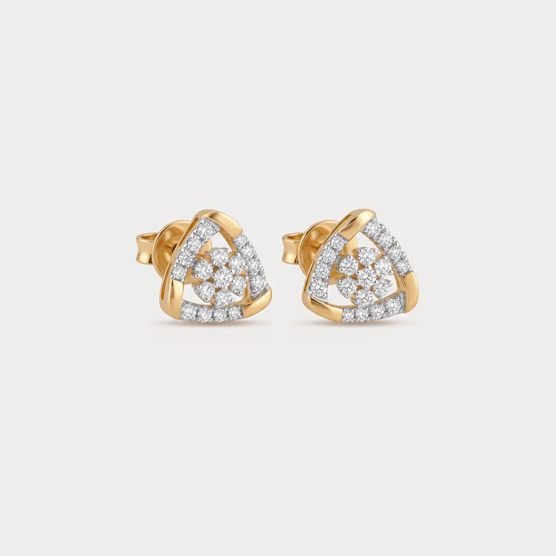 Stellato Nakshatra Diamond EarRing