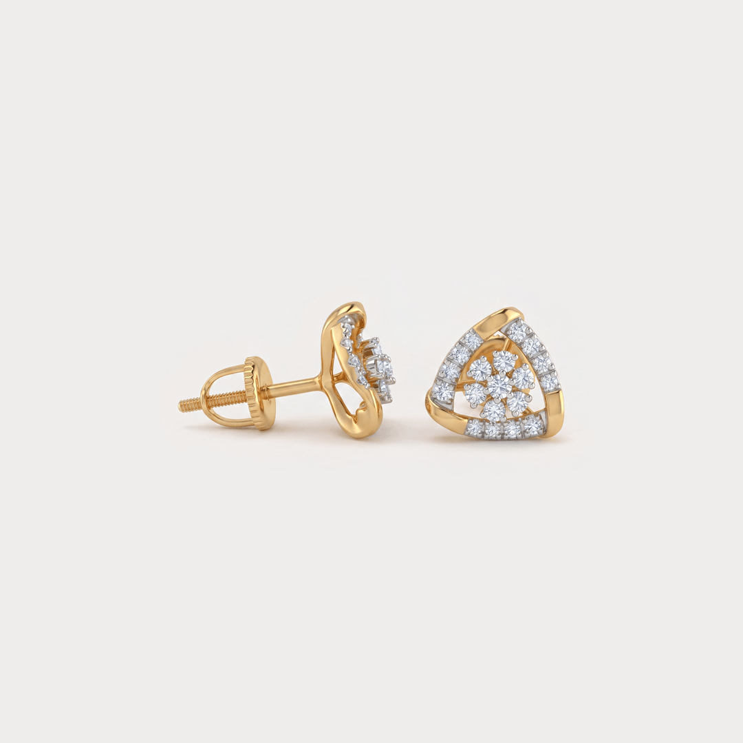 Stellato Nakshatra Diamond EarRing