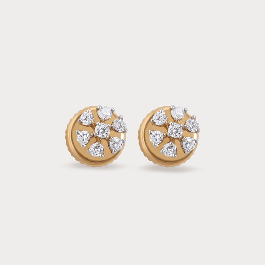 Meadowlight Stars & Flowers Diamond Earrings