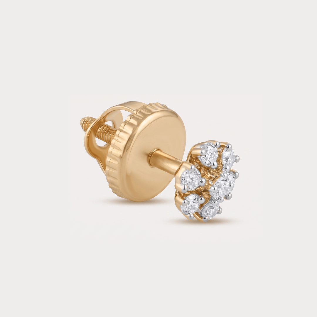 Meadowlight Stars & Flowers Diamond EarRing