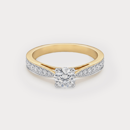 Raindrop Diamond Ring