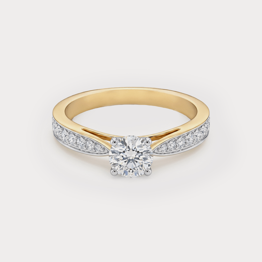 Raindrop Diamond Rings
