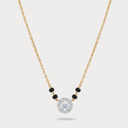 Halo of Vows Diamond Mangalsutra
