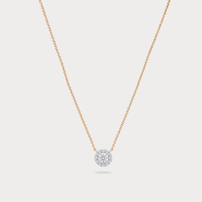 Auroraborn Cluster Diamond Pendant Chain