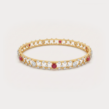 Infinity Diamond Bangle