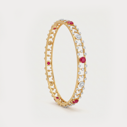 Infinity Diamond Bangle