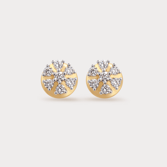 Springtide Stars & Flowers Diamond Earrings