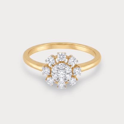 Eclipse Nakshatra Diamond Ring