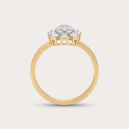 Eclipse Nakshatra Diamond Ring