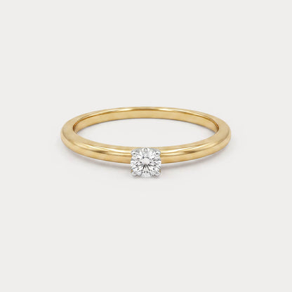 Windwoven Diamond Ring