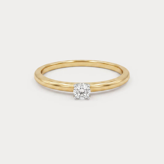 Windwoven Diamond Ring