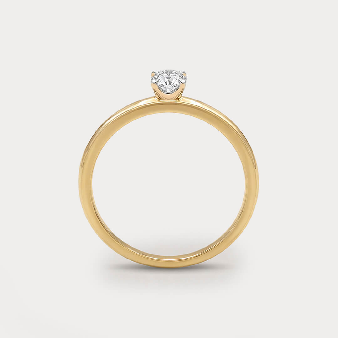 Windwoven Diamond Ring