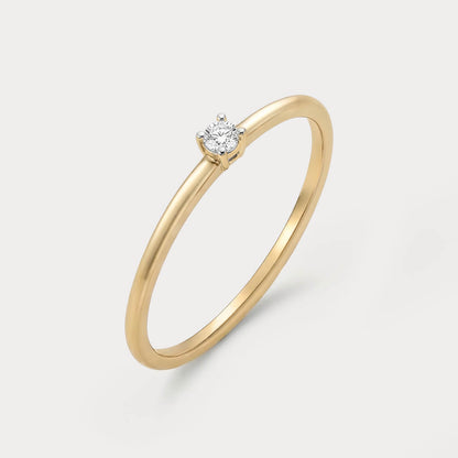 Windwoven Diamond Ring