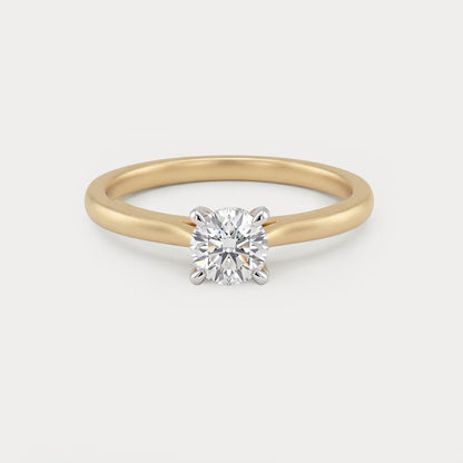 Sunfire Mini-Solitaire Diamond Ring