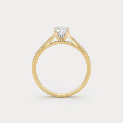 Lightborn Mini-Solitaire Diamond Ring