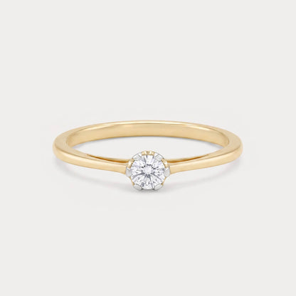 Cloudspun Diamond Ring