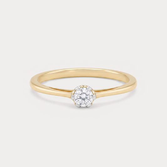 Cloudspun Diamond Ring