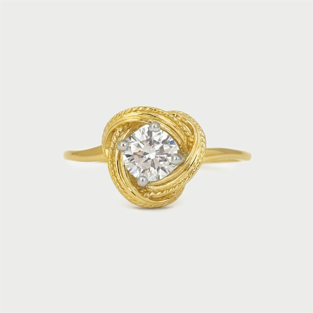 The Bond Ring From The Promise Knot Collection