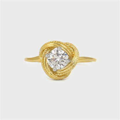 The Bond Ring From The Promise Knot Collection