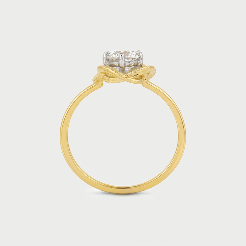 The Bond Ring From The Promise Knot Collection