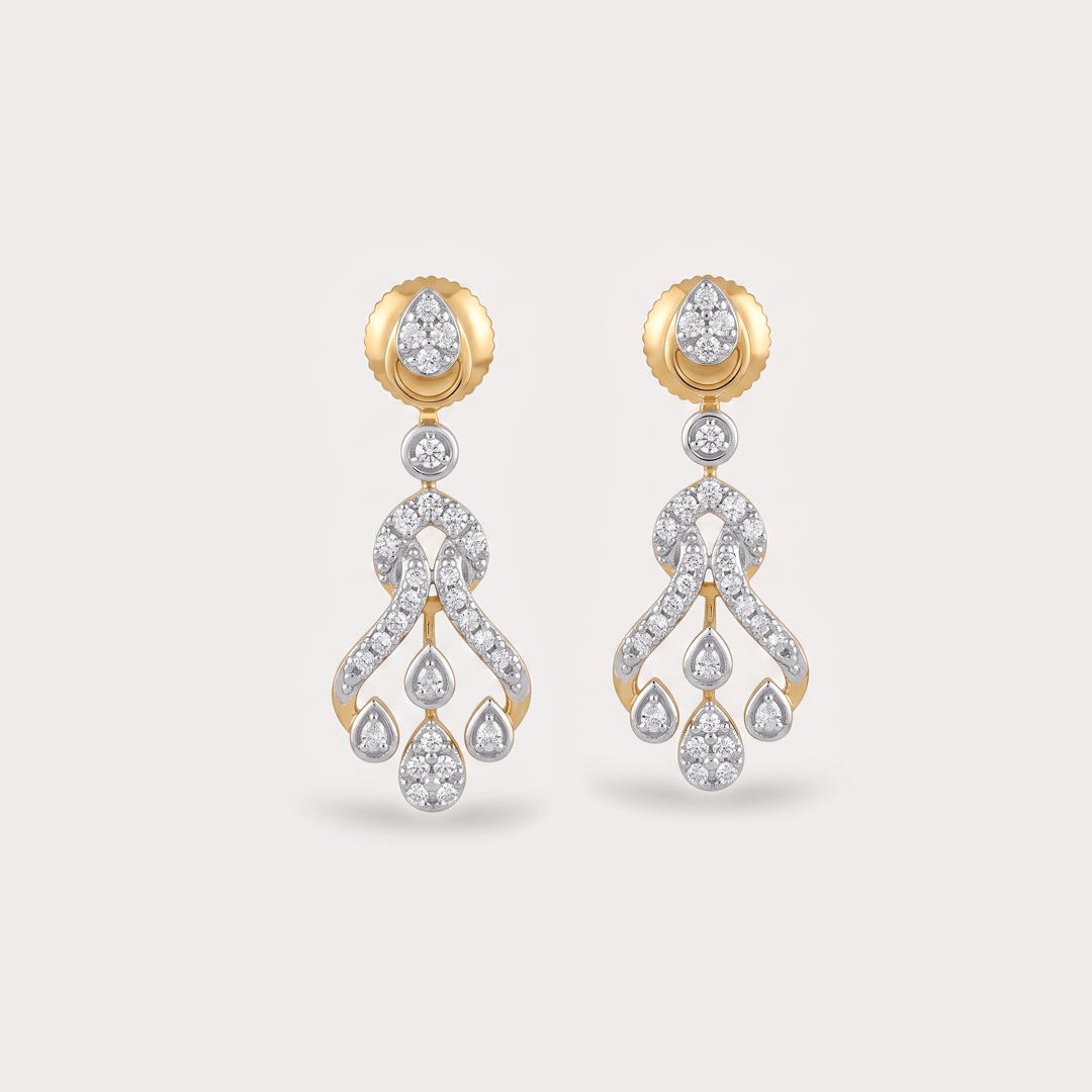 Skysong Drop Diamond EarRing
