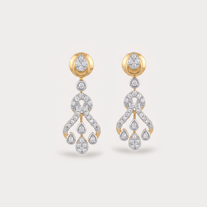 Skysong Drop Diamond EarRing