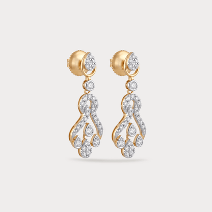 Skysong Drop Diamond Earrings