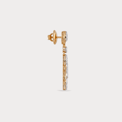 Skysong Drop Diamond EarRing