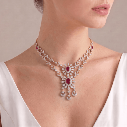 Ligne d'Or Diamond Necklace