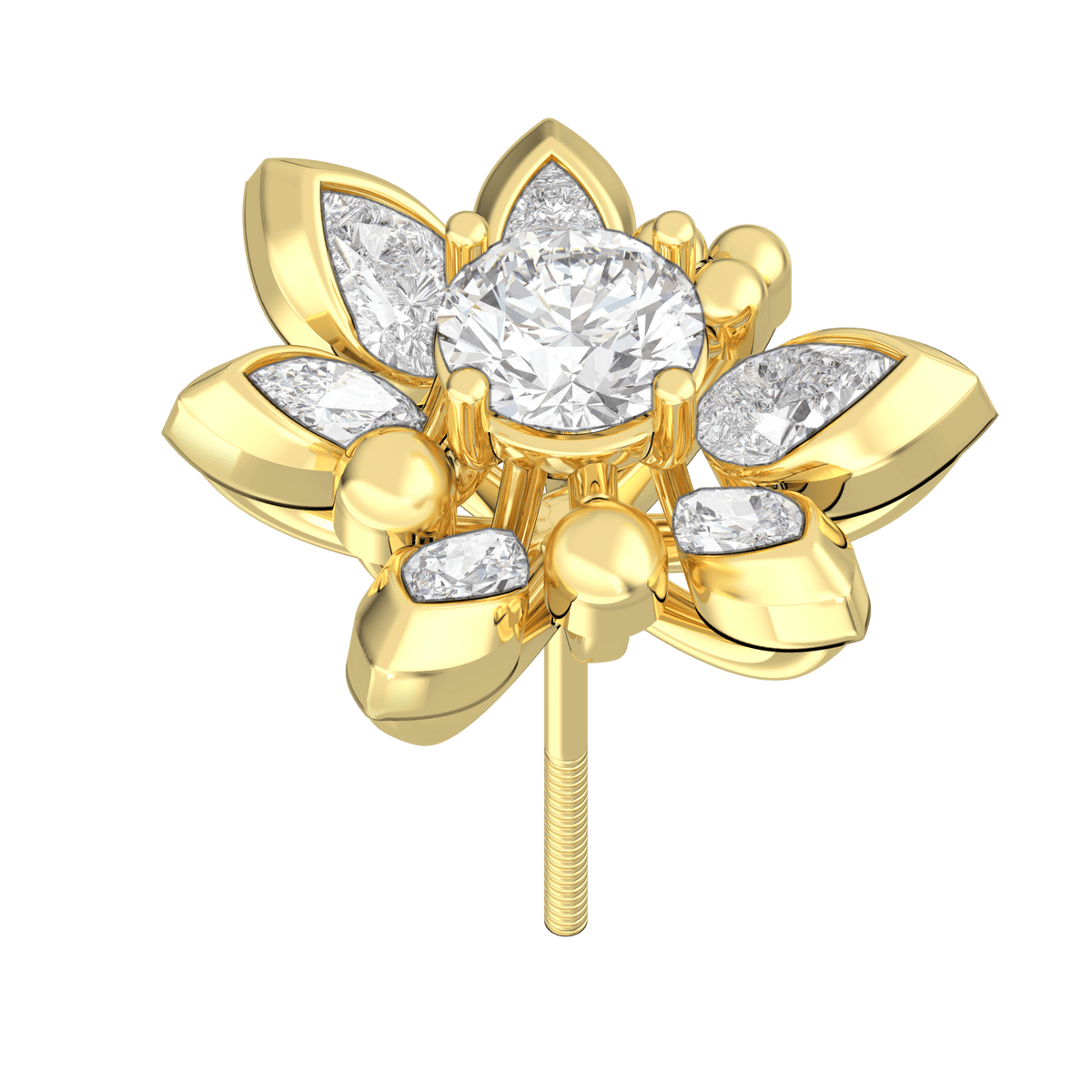 The Aukera Wildflower Melodia Nakshatra Diamond Earrings