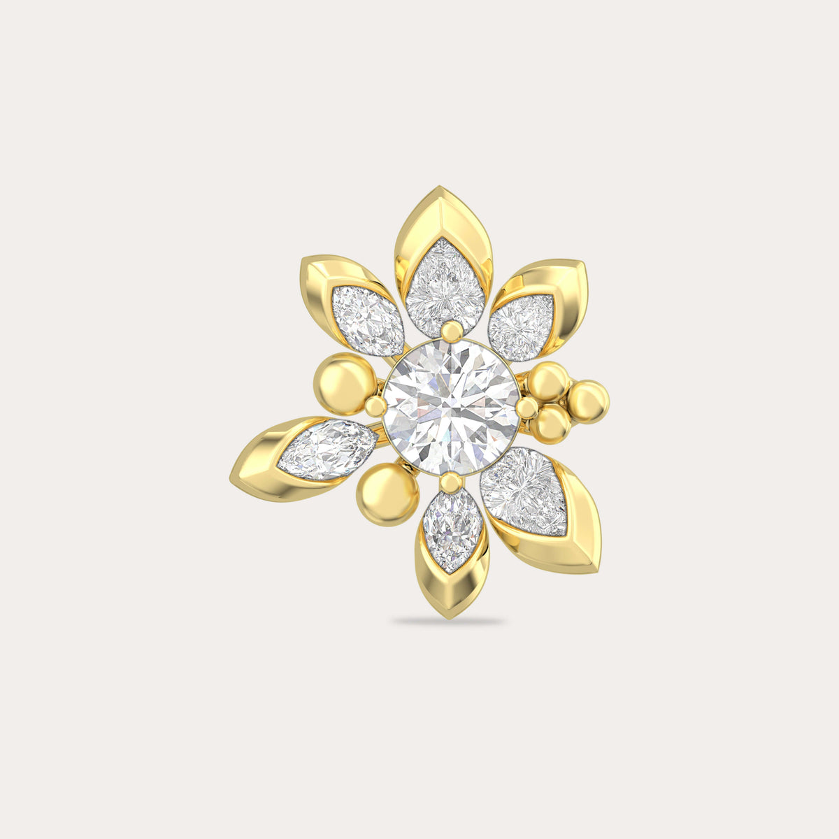 The Aukera Wildflower Melodia Nakshatra Diamond Earrings