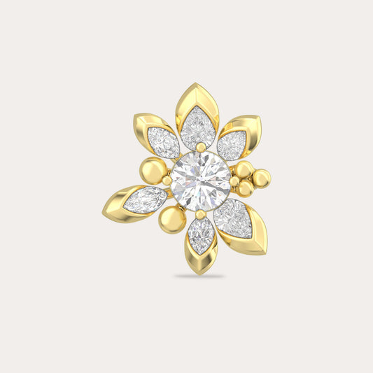 The Aukera Wildflower Melodia Nakshatra Diamond Earrings