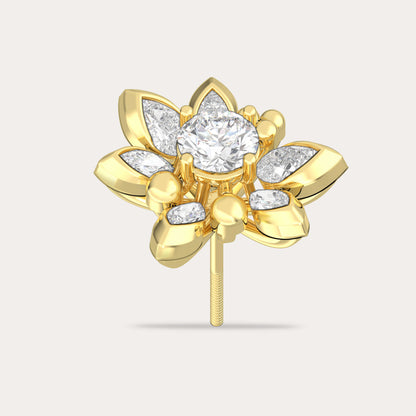 The Aukera Wildflower Melodia Nakshatra Diamond Earrings
