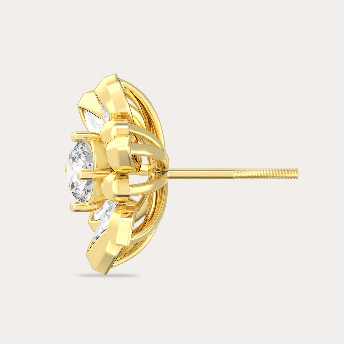 The Aukera Wildflower Melodia Nakshatra Diamond Earrings
