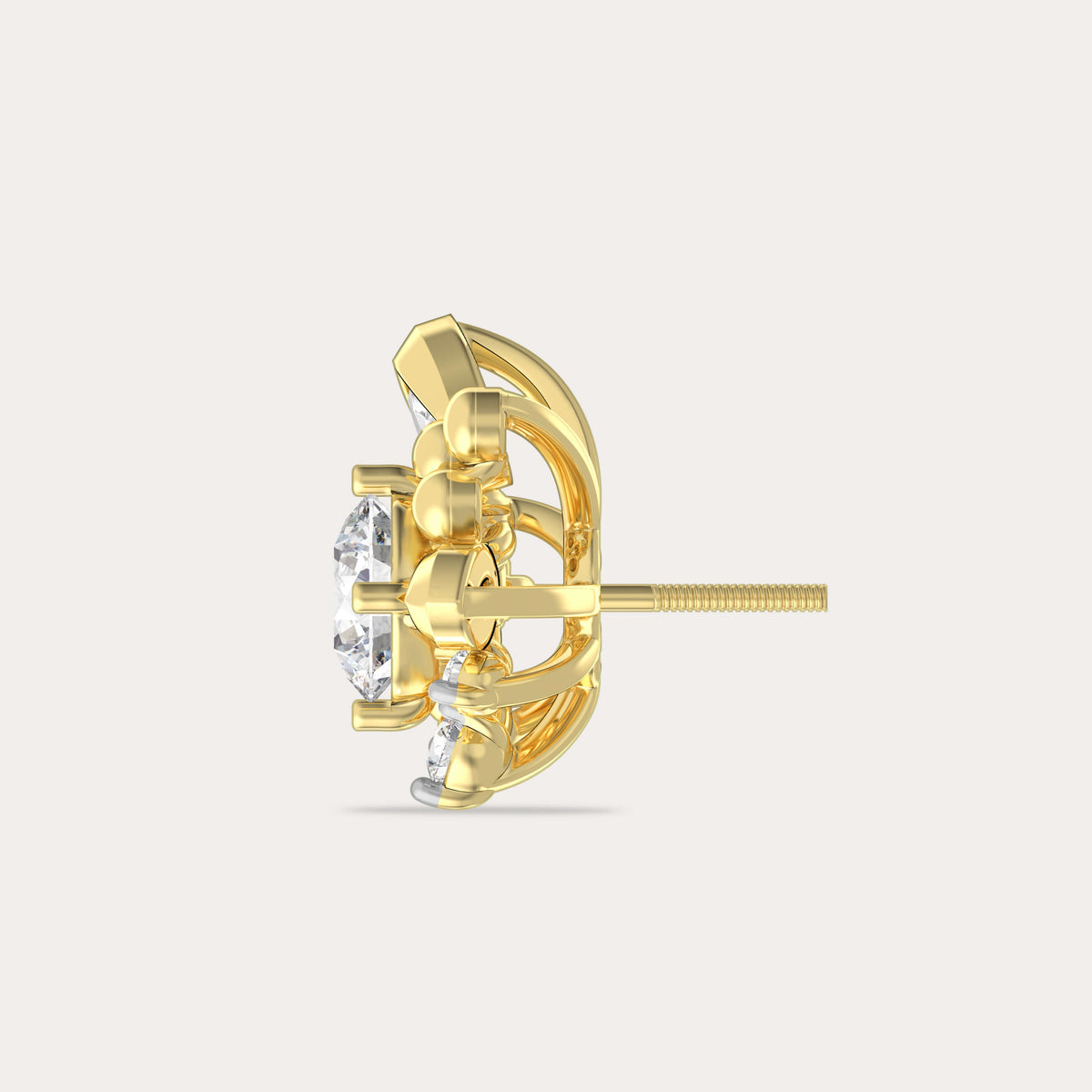 The Aukera Wildflower Serenade Diamond Drop Earrings