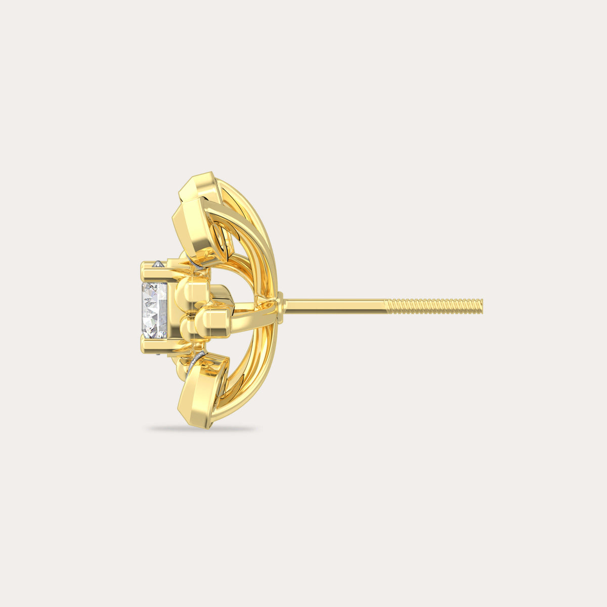 The Aukera Wildflower Felice Nakshatra Diamond Earrings