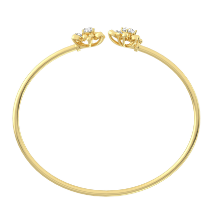 The Aukera Wildflower Symphonie Flexible Diamond Bracelet