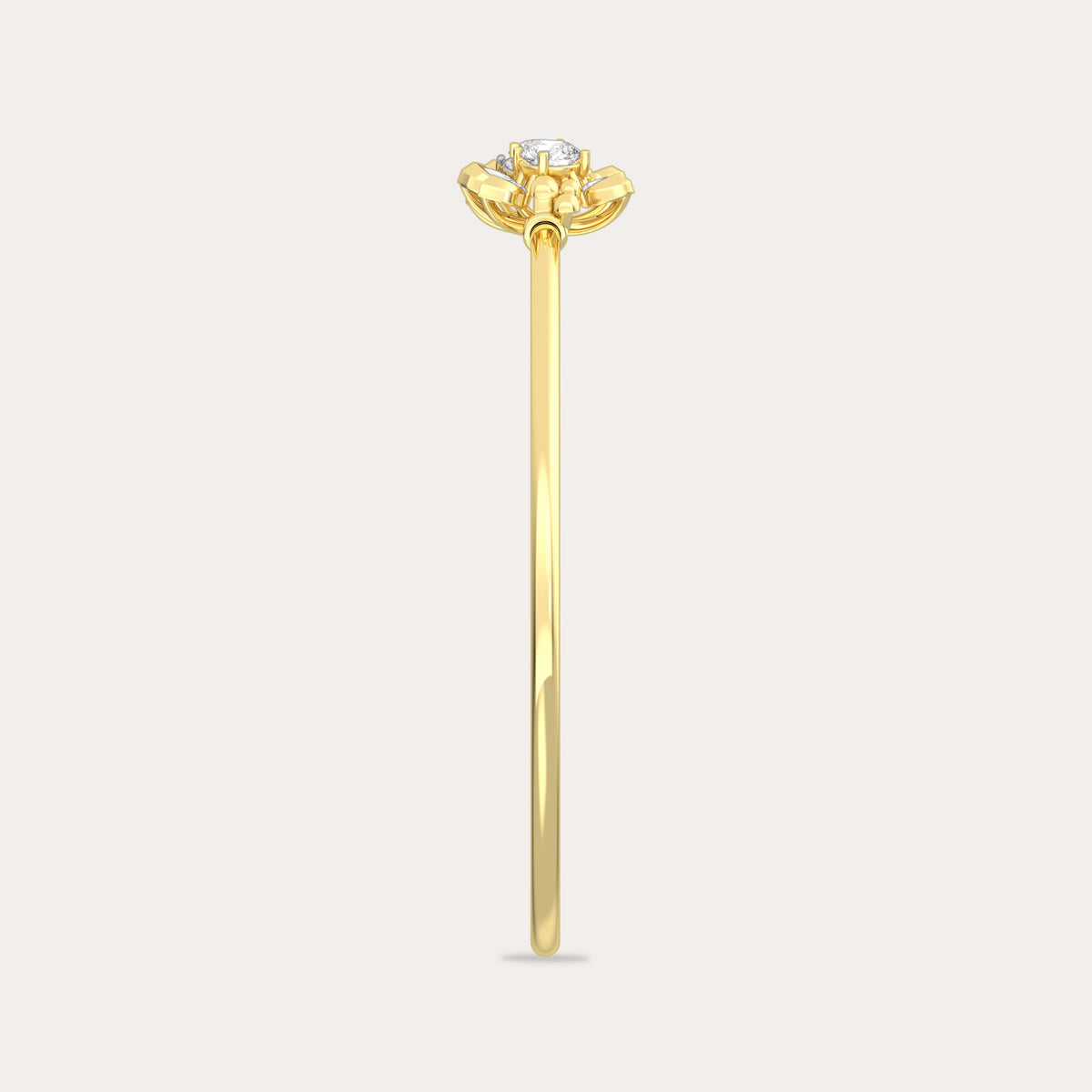 The Aukera Wildflower Symphonie Flexible Diamond Bracelet