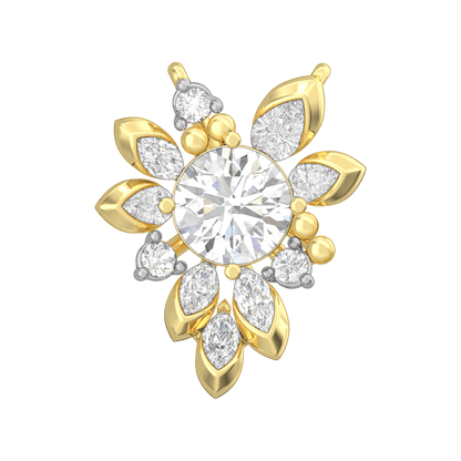 The Aukera Wildflower L'Euphonie Nakshatra Diamond Earrings