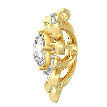 The Aukera Wildflower L'Euphonie Nakshatra Diamond Earrings