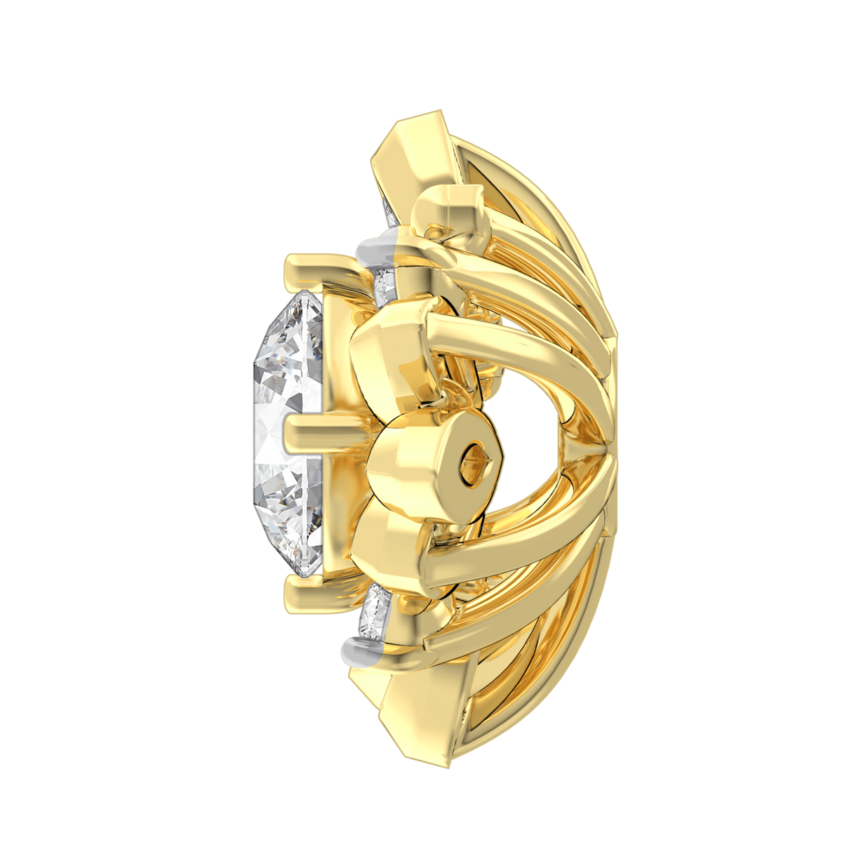 The Aukera Wildflower L'Euphonie Nakshatra Diamond Earrings