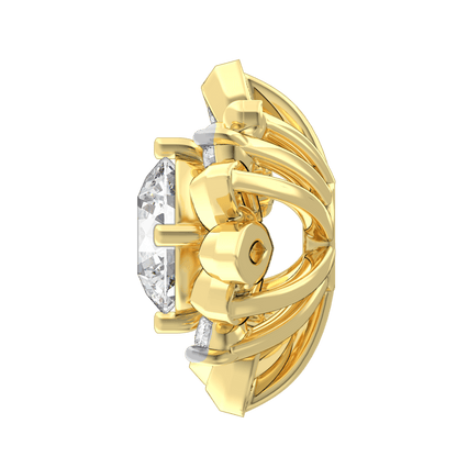 The Aukera Wildflower L'Euphonie Nakshatra Diamond Earrings