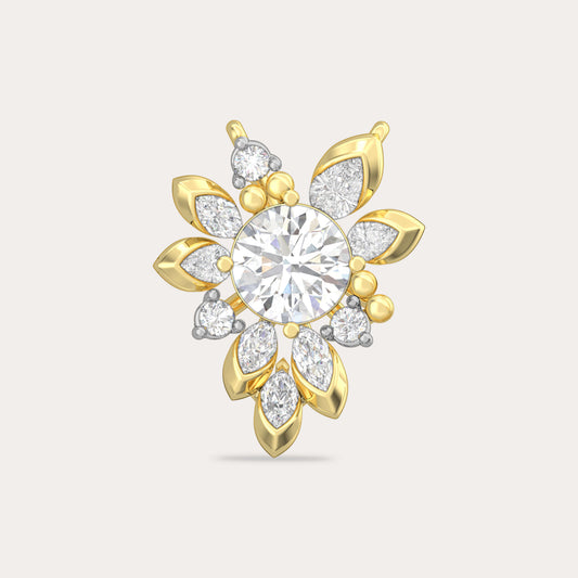 The Aukera Wildflower L'Euphonie Nakshatra Diamond Earrings