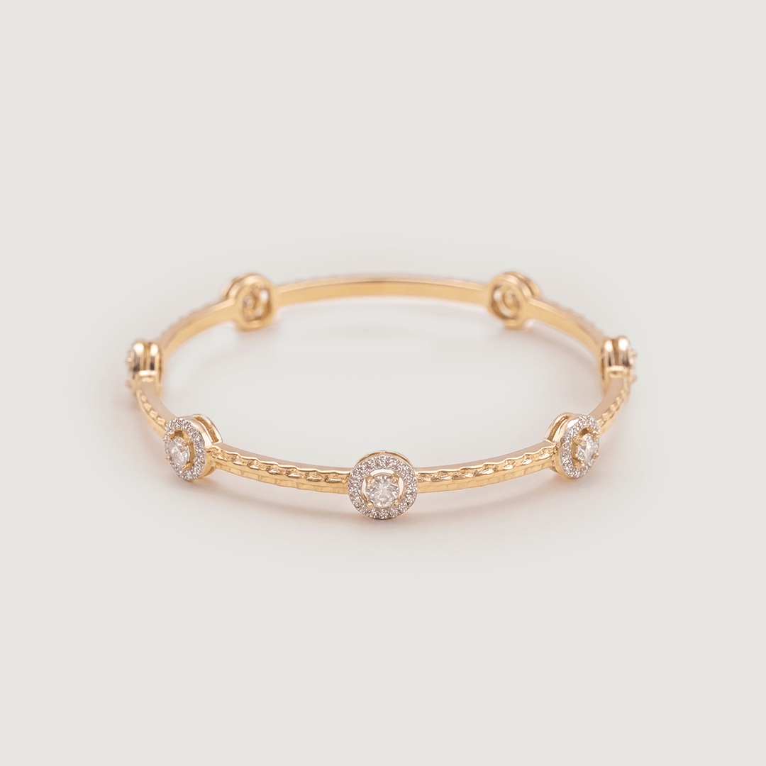 LumiÃ¨re Ã‰ternelle Station Diamond Bangle